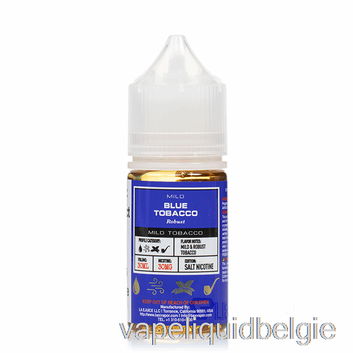 Vape België Blauwe Tabak - Bsx Salt Series - 30ml 50mg